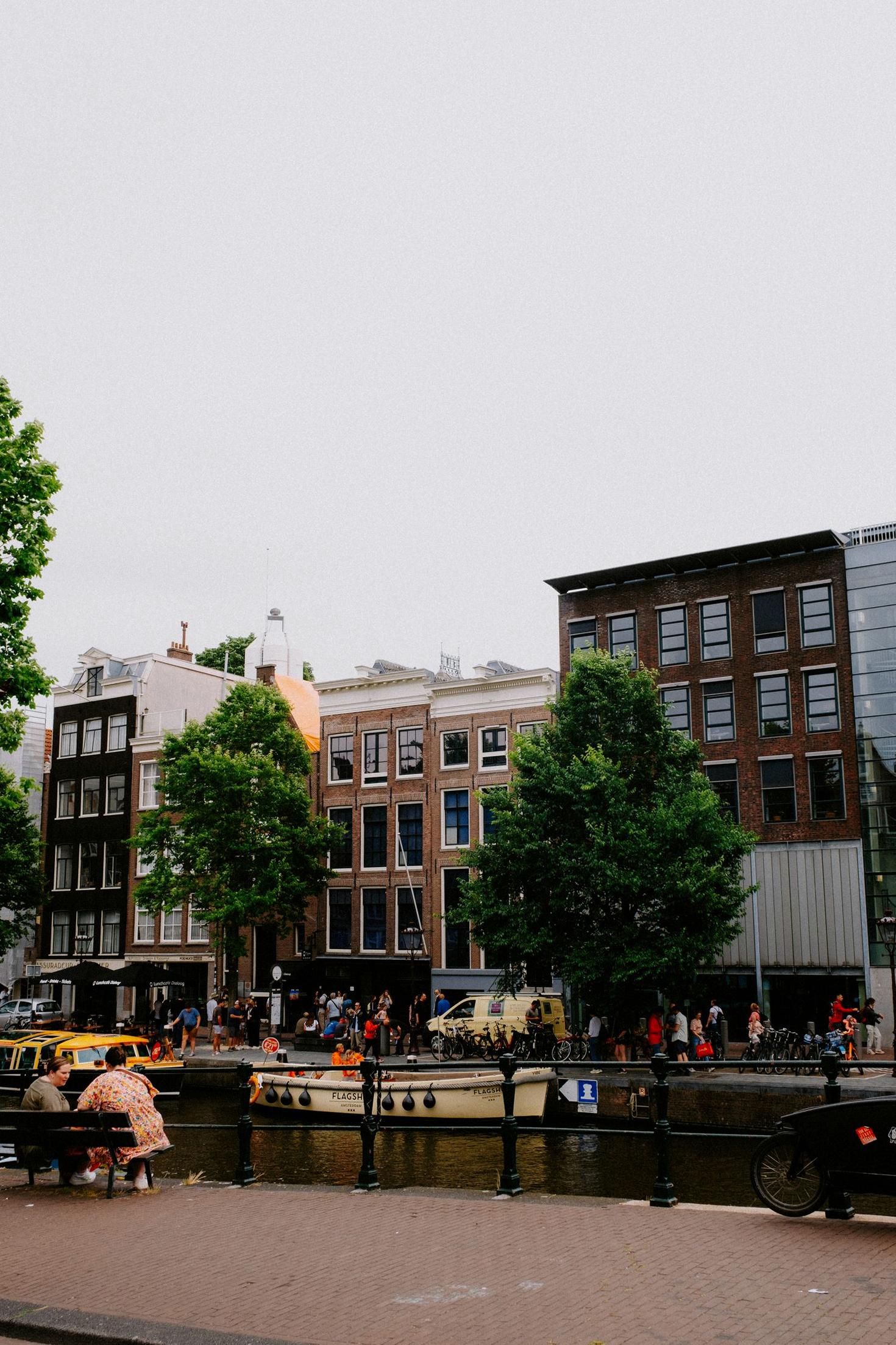 Canal view from the hotel